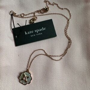 Kate spade heritage bloom rose necklace